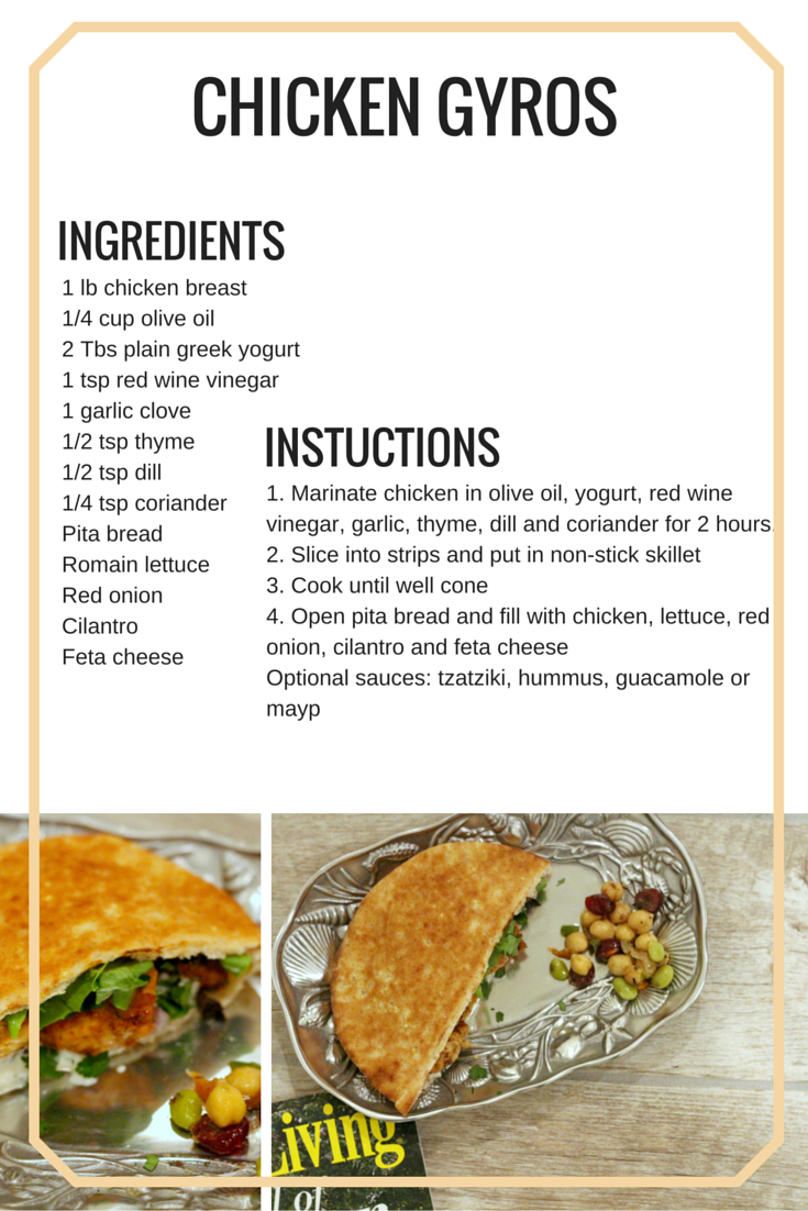 chicken gyro recipe