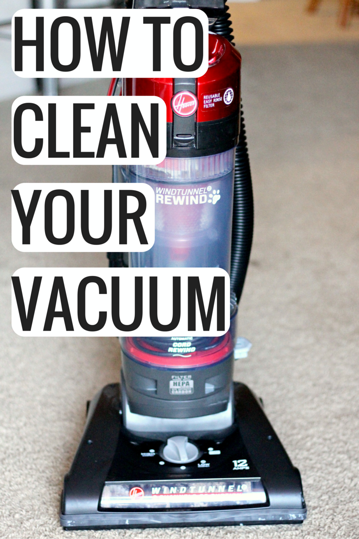 how to clean your vacuum