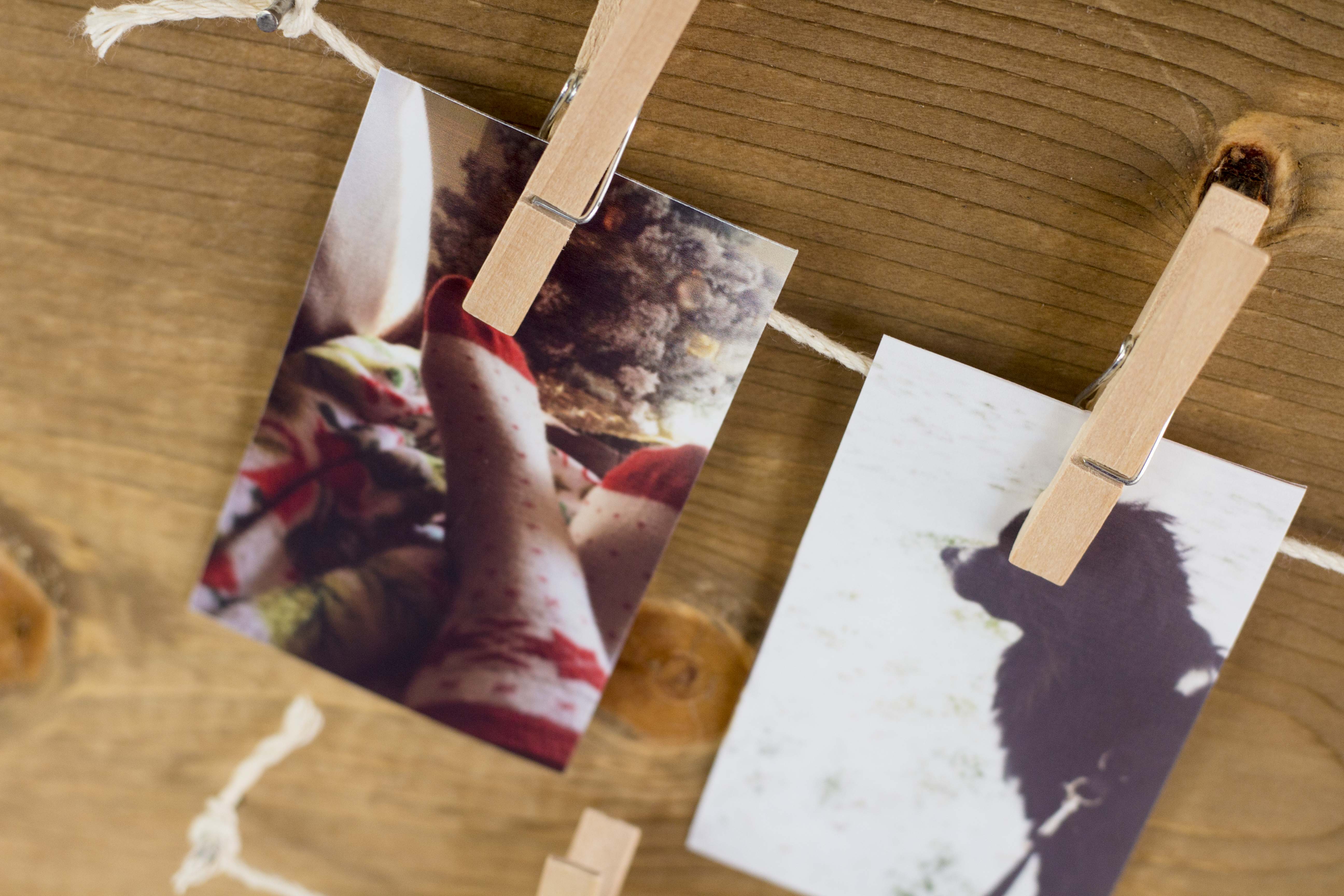 Easy and affordable DIY photo Advent Calendar