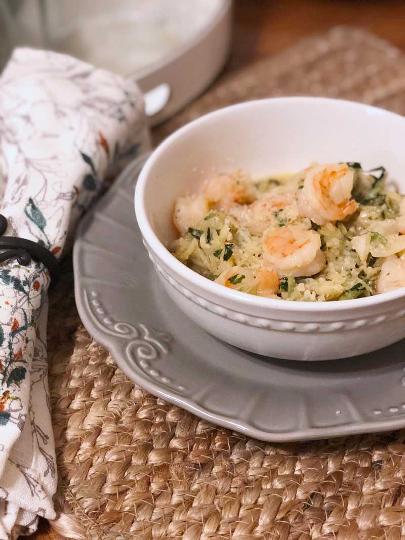 Zoodle Shrimp Scampi