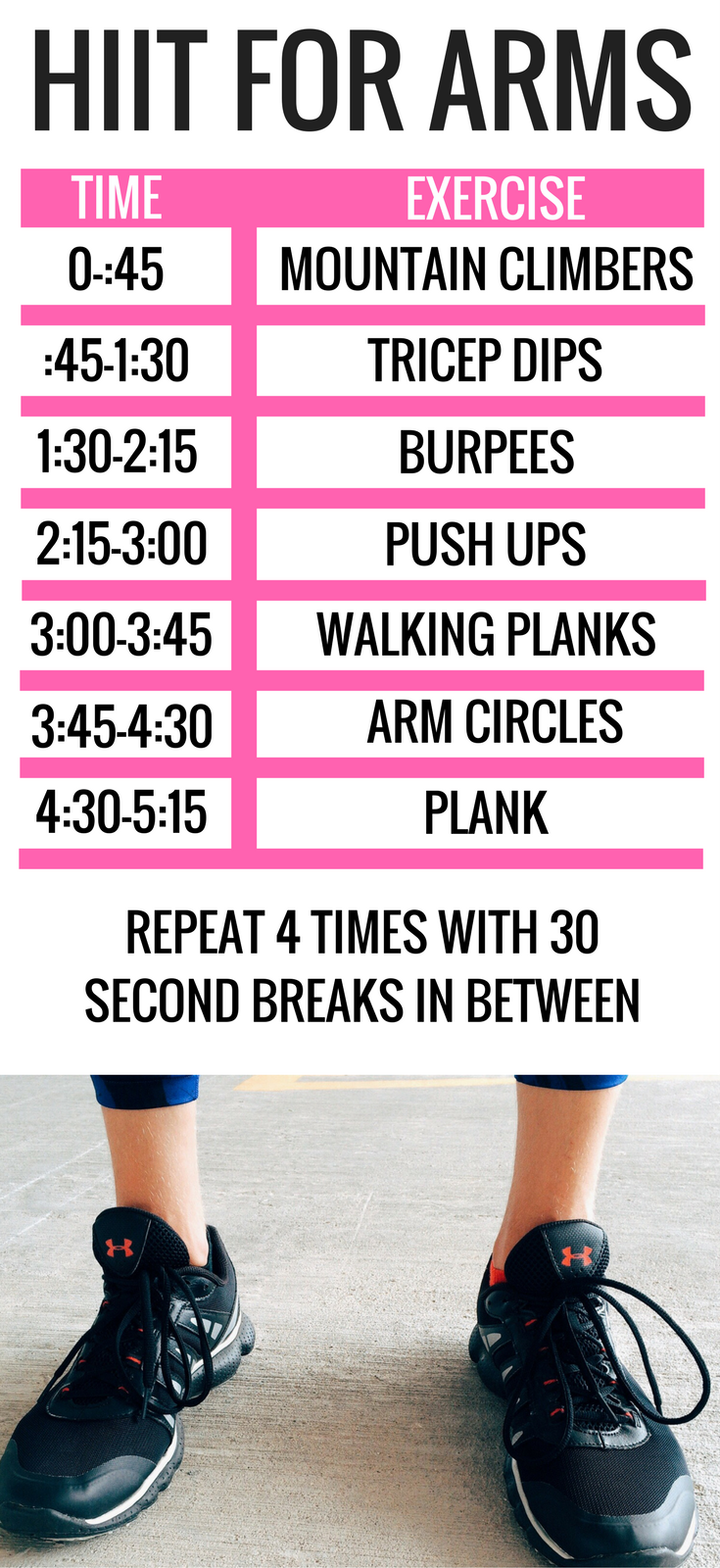 Workout your arms with this HIIT arm challenge!