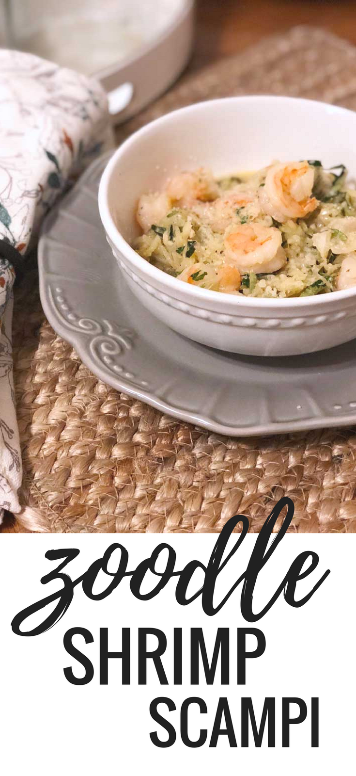 Zoodle Shrimp Scampi