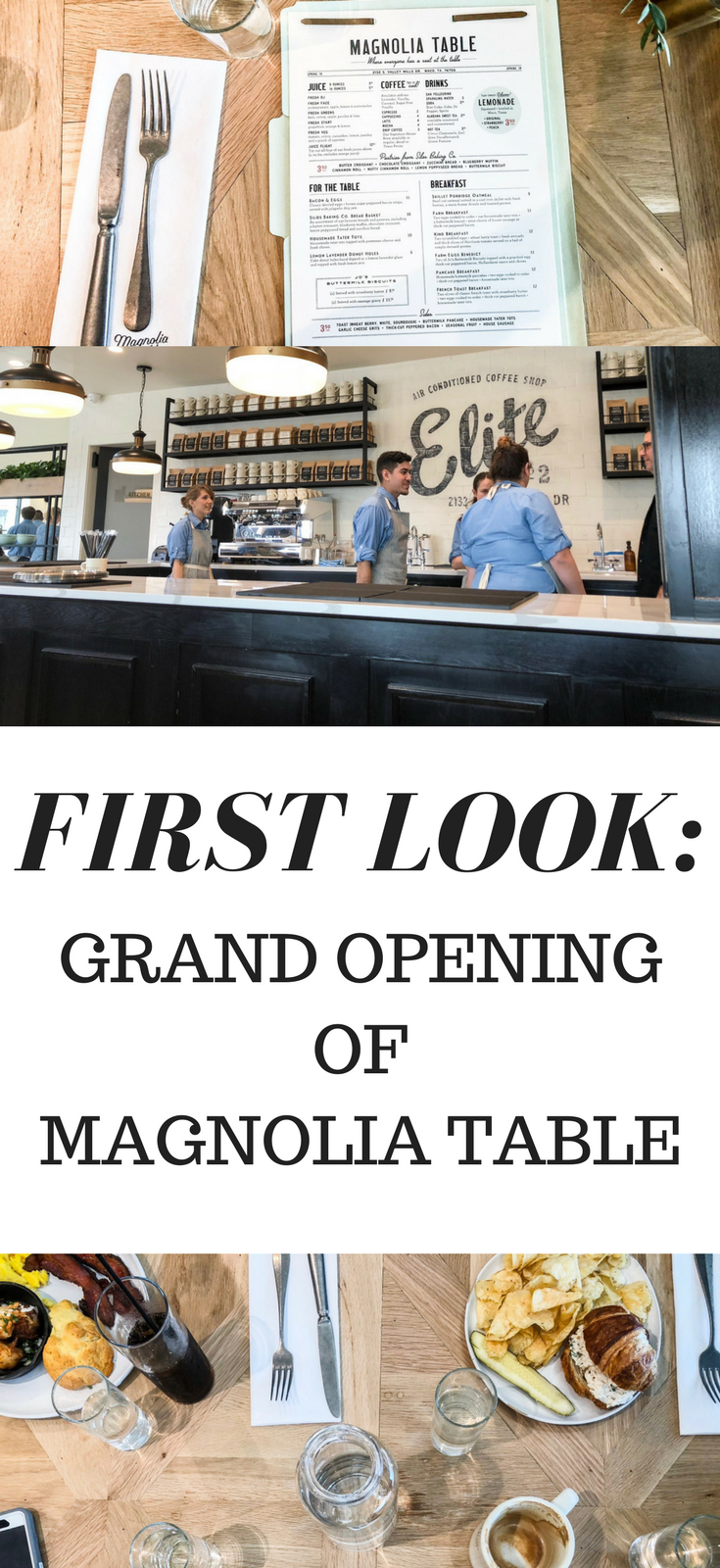 FIRST LOOK: Grand opening of Fixer Upper's restaurant, Magnolia Table