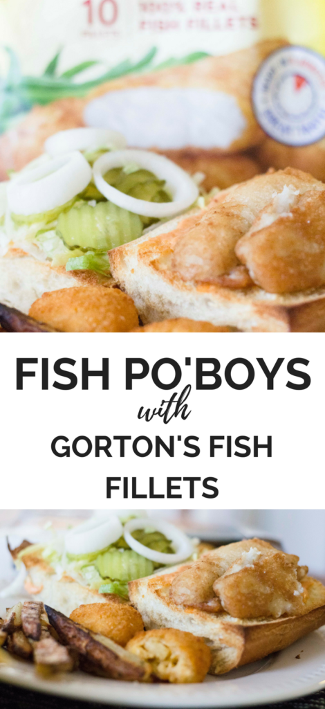 Fish Po'Boys with Homemade Oven Fries