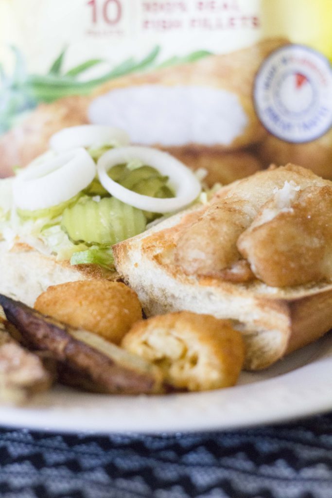 Fish Po'Boys with Homemade Oven Fries