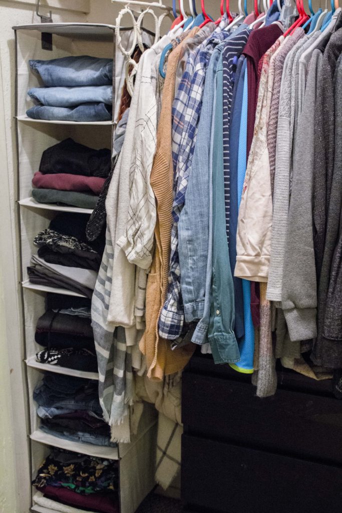 How I Organized my Closet for Less than 