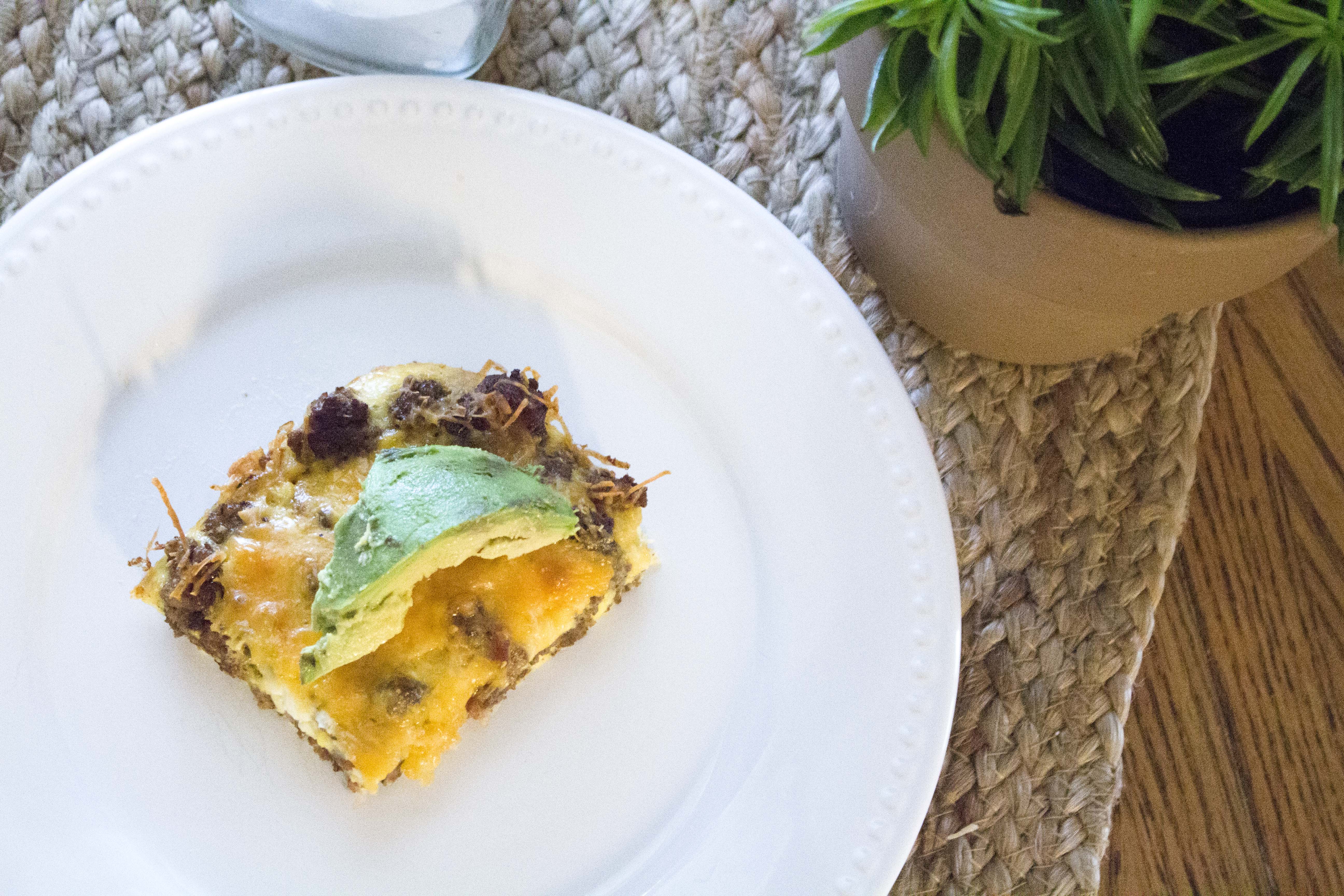 Keto-Friendly Cheeseburger Casserole