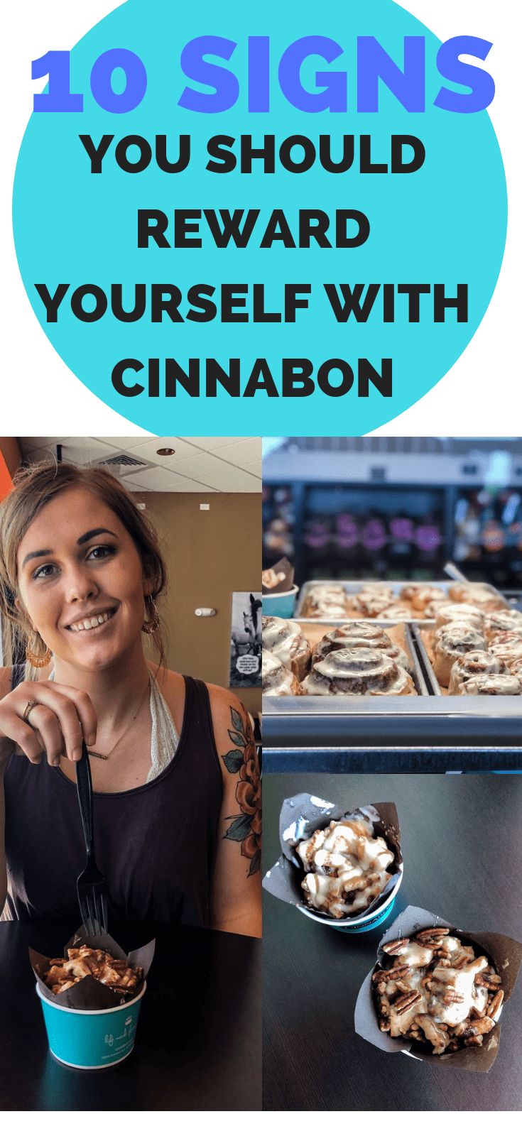 10 Signs you Should Reward yourself with Cinnabon