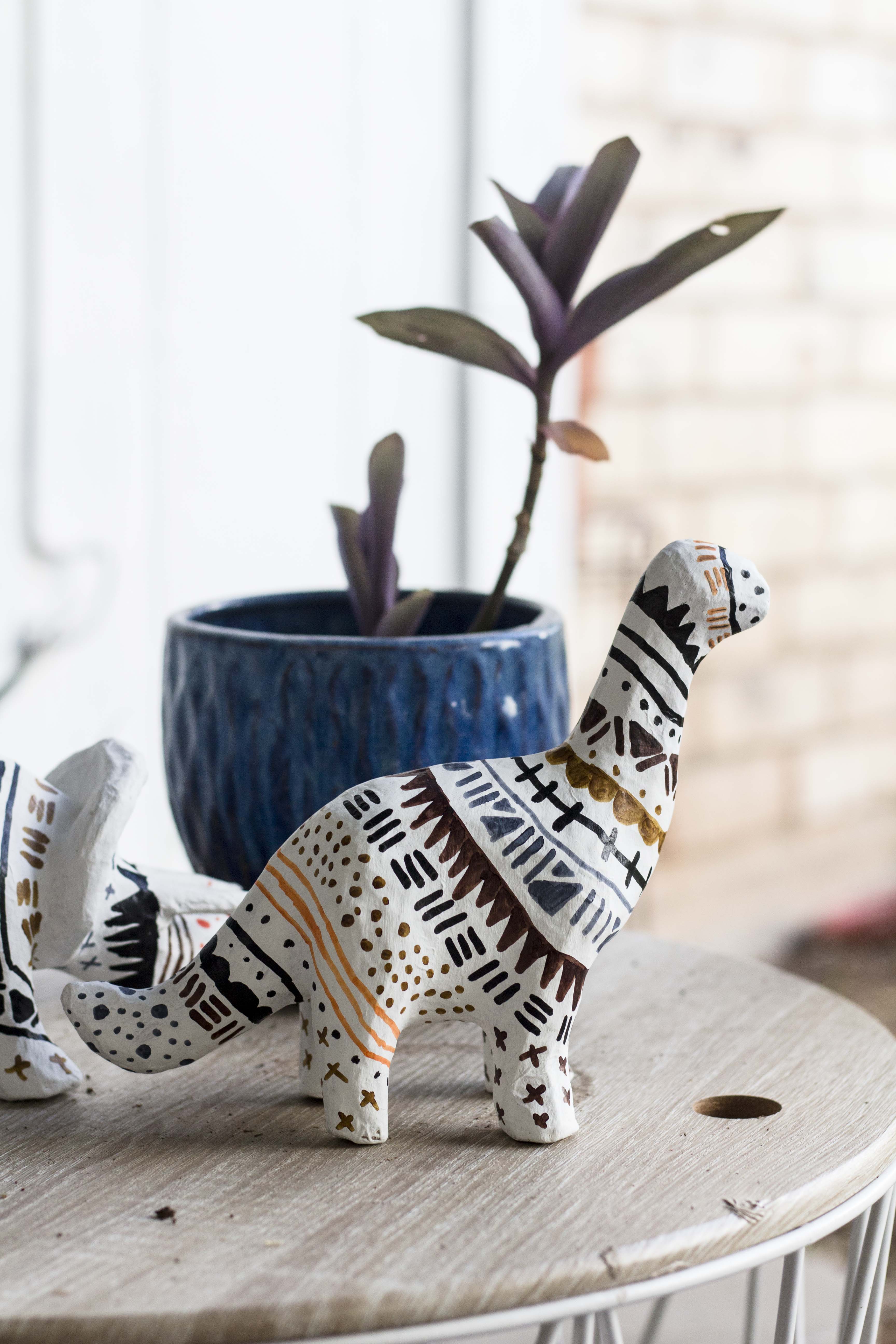 How to make chic, boho dinosaurs