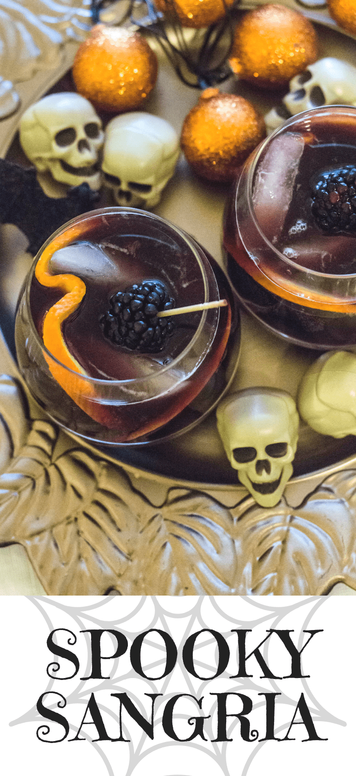 Spooky Sangria - the perfect cocktail for Halloween