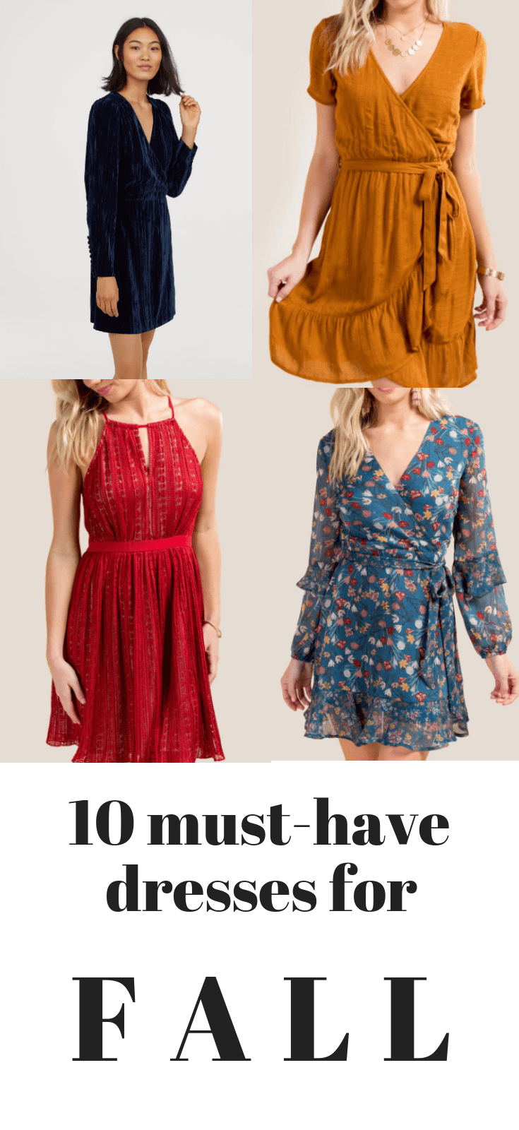 10 must-have fall dresses for 2018