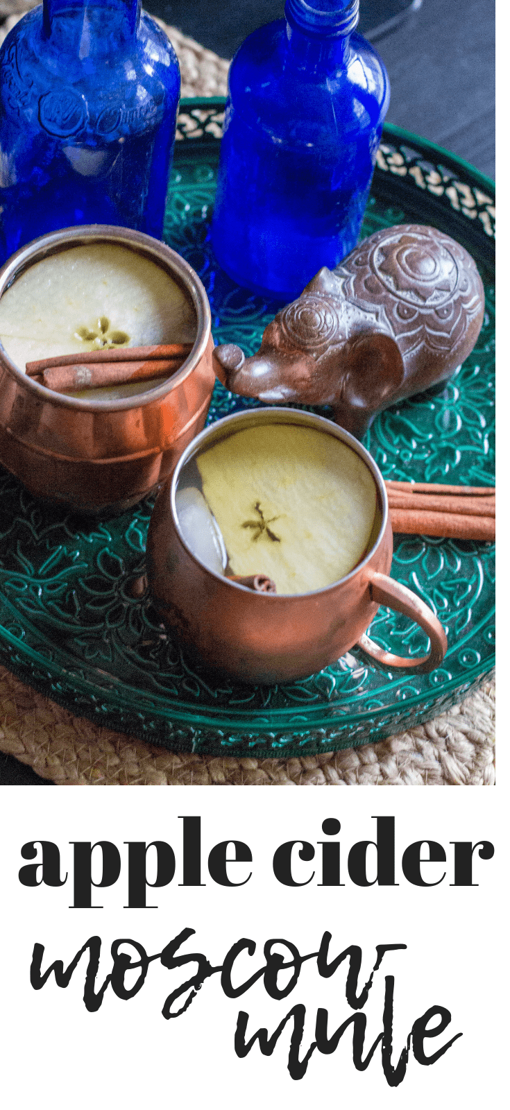 Apple Cider Mule - spice it up for the season