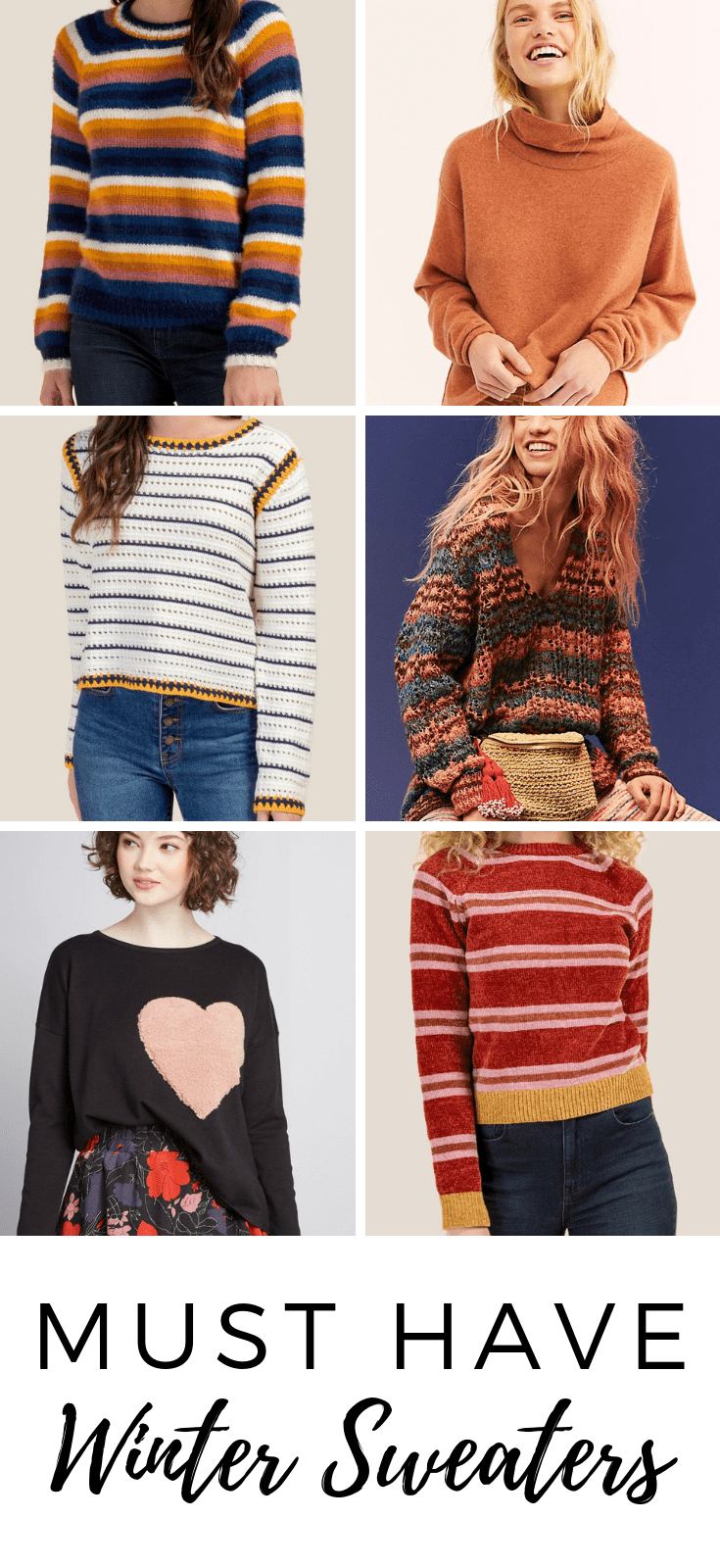 7 must-have winter sweaters