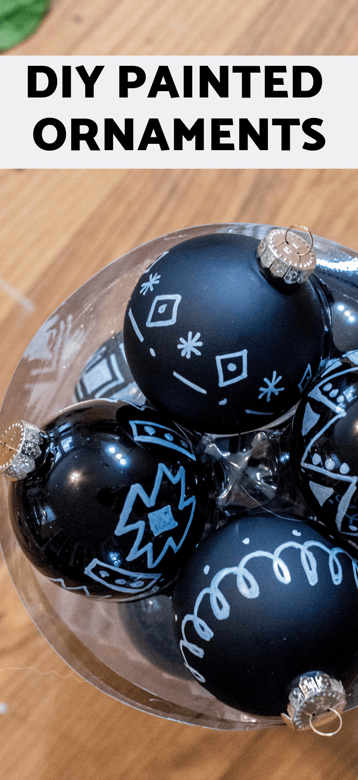 How  can get you these boho-inspired black tribal ornaments